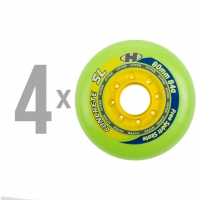 Hyper - Concrete SL 80mm/84a - Zielono/Żółte (4 szt.)