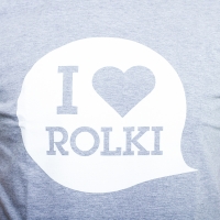 I Love Rolki - Classic T-shirt - Melange