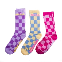 Impala Skate Socks - Szachownica (3 pary)