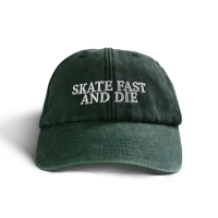 Inferno Skate Fast And Die Cap - Green