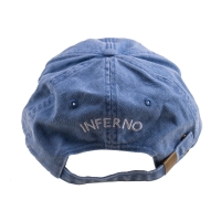 Inferno Skate Fast And Die Cap - Jasno Niebieska