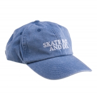 Inferno Skate Fast And Die Cap - Jasno Niebieska