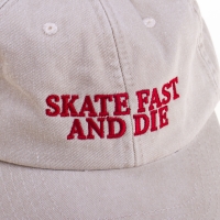 Inferno Skate Fast And Die Cap - Piaskowa