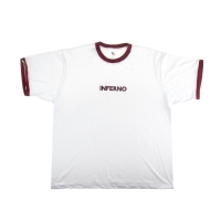 Inferno Typo TS - White/Maroon