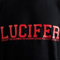 Intruz - Lucifer T-shirt - Czarny