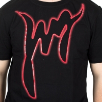 Jug - Neon T-shirt - Czerwony/Czarny
