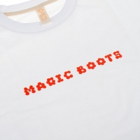 Magic Boots Skate Goods Flowers TS - White