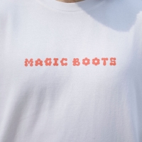 Magic Boots Skate Goods Flowers TS - White