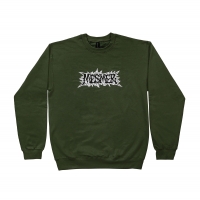 Mesmer Spiky Crewneck - Ciemno Zielona