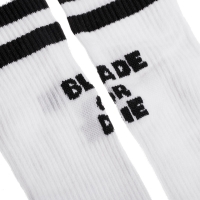 Roll4All Long Socks Blade or Die - White