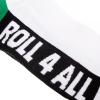 Roll4all - Short Socks - Green/White