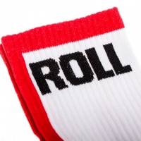 Roll4All Short Socks - White/Red