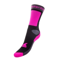 Rollerblade Kids Socks - Black/Pink