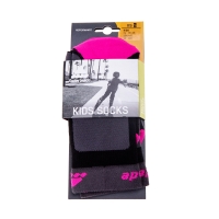 Rollerblade Kids Socks - Czarno/Różowe