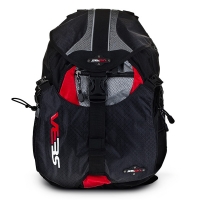 Seba - Backpack Small - Czarno/Czerwony