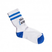 Skate Arena Short Socks - White/Blue