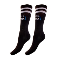 SkateArena - Short Socks - Czarno/Białe