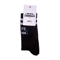 SkateArena - Short Socks - Czarno/Białe