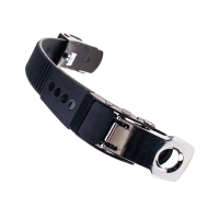 Them Buckle Set - Czarno/Srebrny