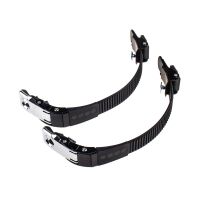 Them Buckle Set - Czarno/Srebrny