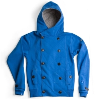 Ucon - Button Oppa Hood - Niebieska