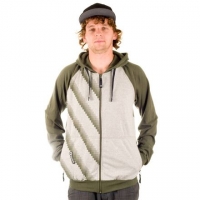 Ucon - Plus ST Hooded Zip 08 - Olive/Grey